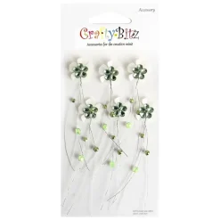 Flower Themed 3D Deco Sticker v2