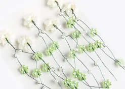 Flower Themed 3D Deco Sticker v2
