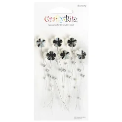 Flower Themed 3D Deco Sticker v2