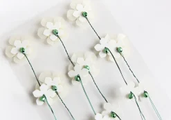 Flower Themed 3D Deco Sticker v2