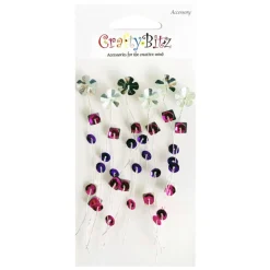Flower Themed 3D Deco Sticker v2