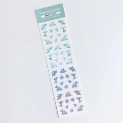 Flower Wave Slim Sticker