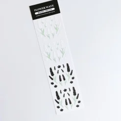 Flower Wave Slim Sticker