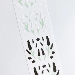 Flower Wave Slim Sticker