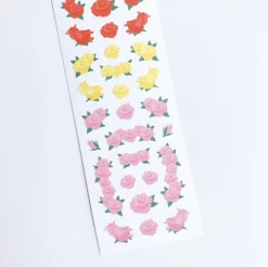 Flower Wave Slim Sticker