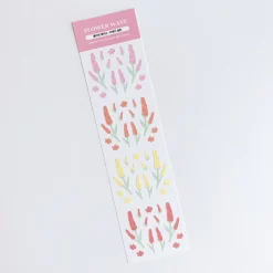 Flower Wave Slim Sticker