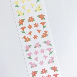 Flower Wave Slim Sticker