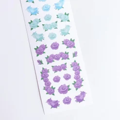 Flower Wave Slim Sticker
