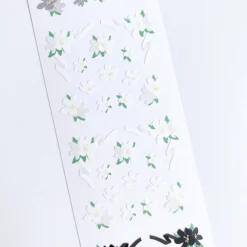 Flower Wave Slim Sticker