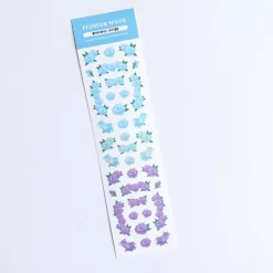 Flower Wave Slim Sticker