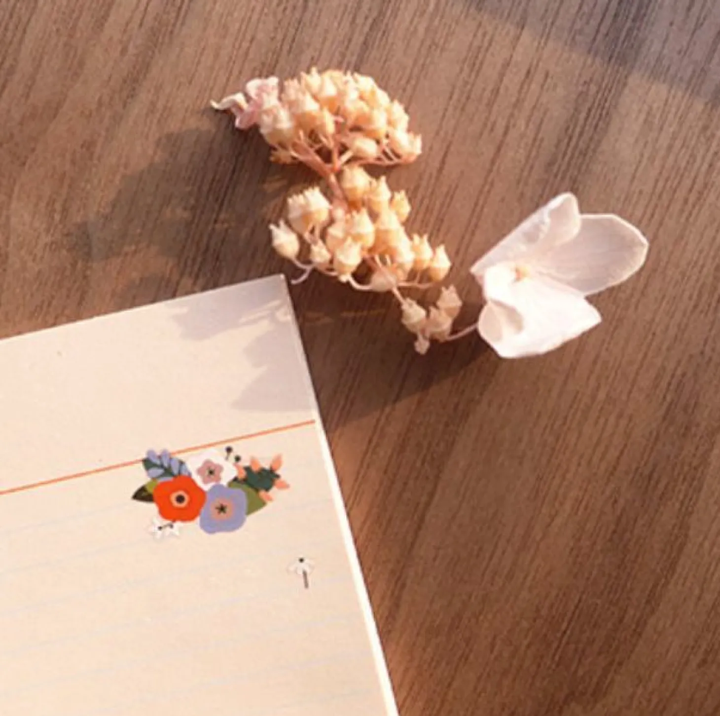 Flowery Nail Deco Sticker