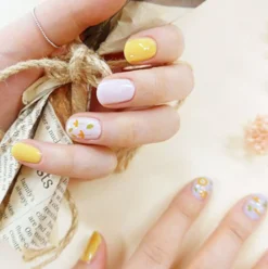 Flowery Nail Deco Sticker