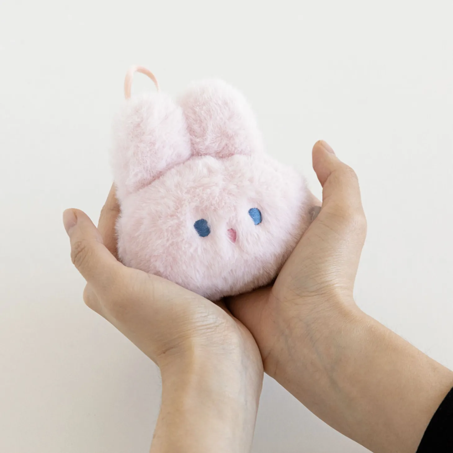 Fluffy Bunny Key Ring