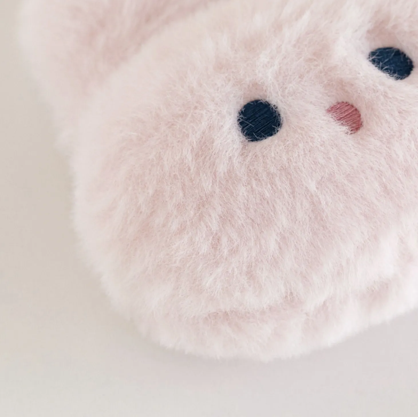 Fluffy Bunny Key Ring