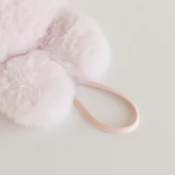 Fluffy Bunny Key Ring