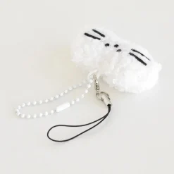 Fluffy Cat Ball Chain