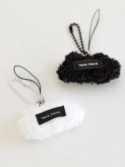 Fluffy Cat Ball Chain