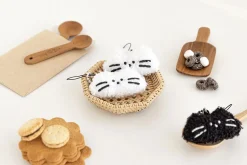 Fluffy Cat Ball Chain