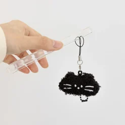 Fluffy Cat Ball Chain