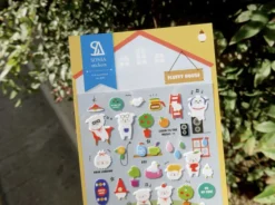 Fluffy House Deco Sticker
