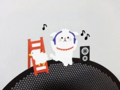 Fluffy House Deco Sticker