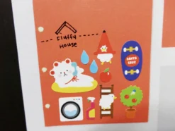 Fluffy House Deco Sticker