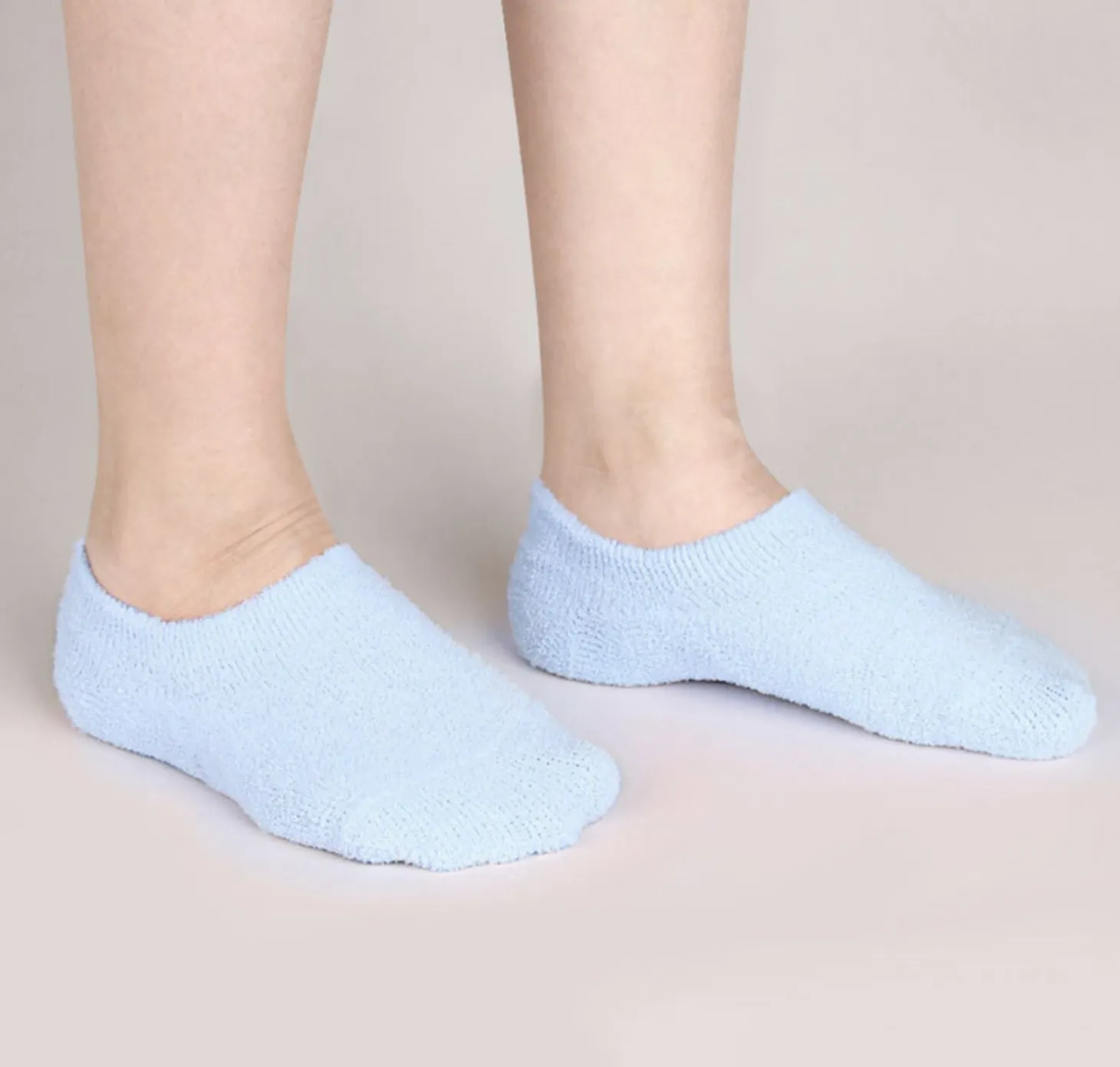 Fluffy No Show Women Socks