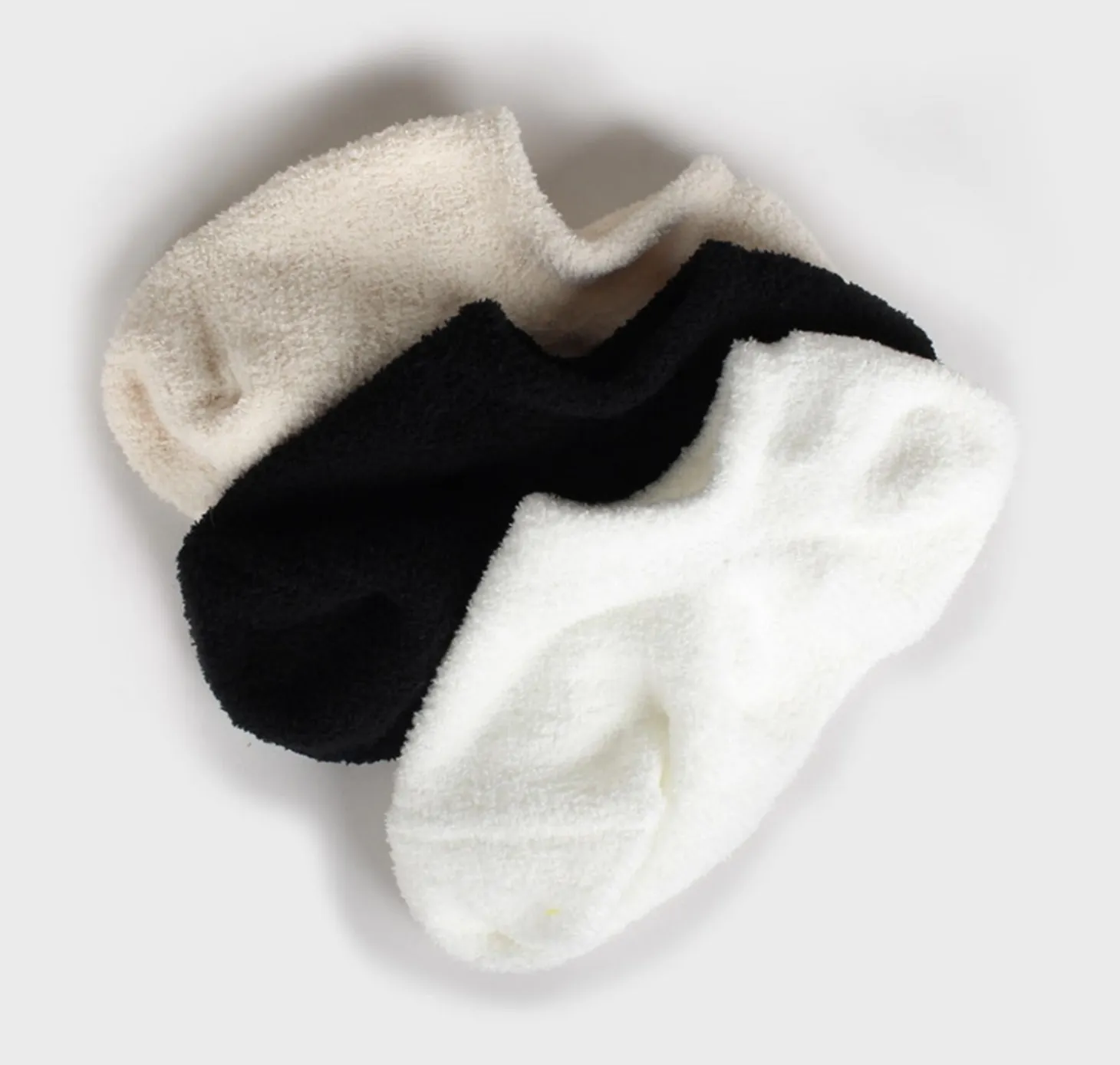 Fluffy No Show Women Socks