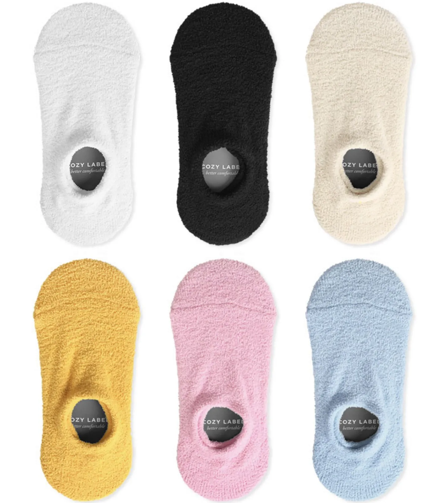 Fluffy No Show Women Socks