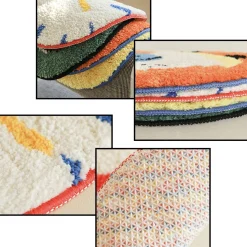Fluffy Round Seat Cushion