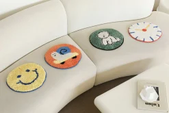 Fluffy Round Seat Cushion