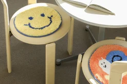 Fluffy Round Seat Cushion