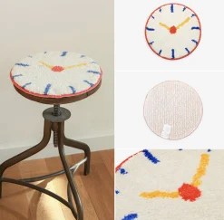 Fluffy Round Seat Cushion