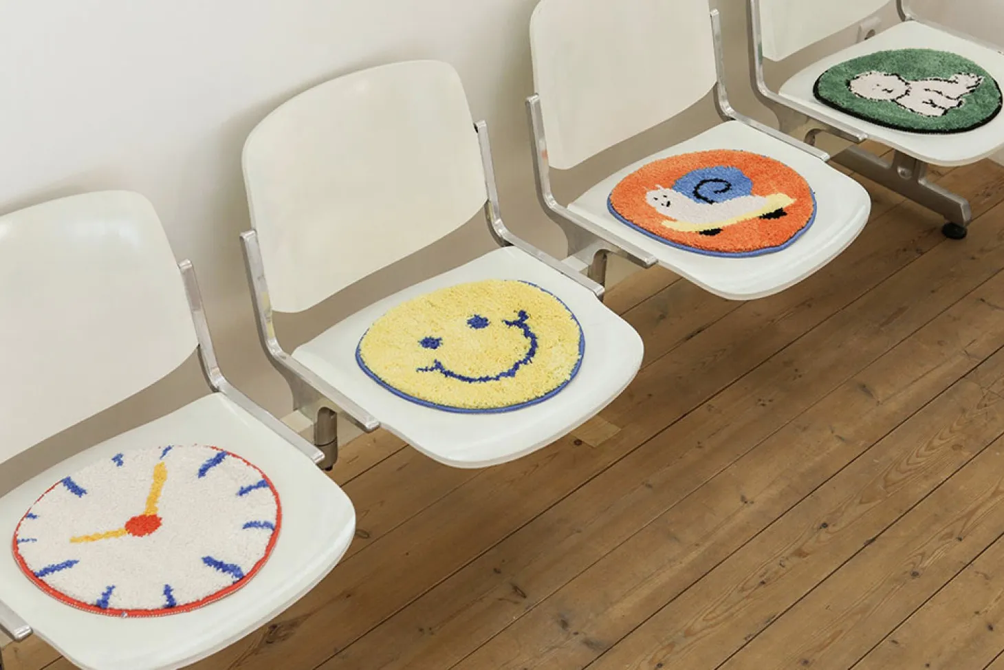 Fluffy Round Seat Cushion