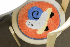 Fluffy Round Seat Cushion