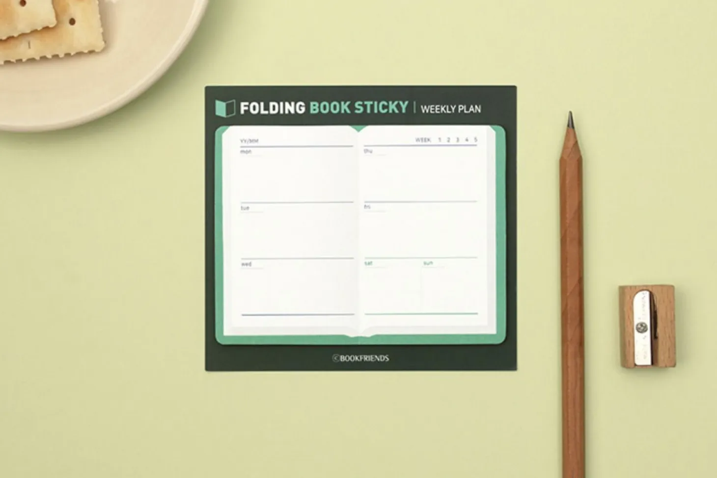 Foldable Book Sticky Note
