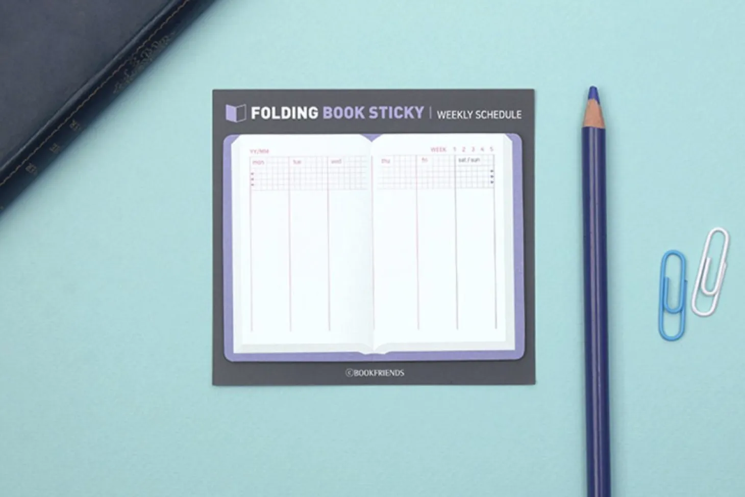 Foldable Book Sticky Note