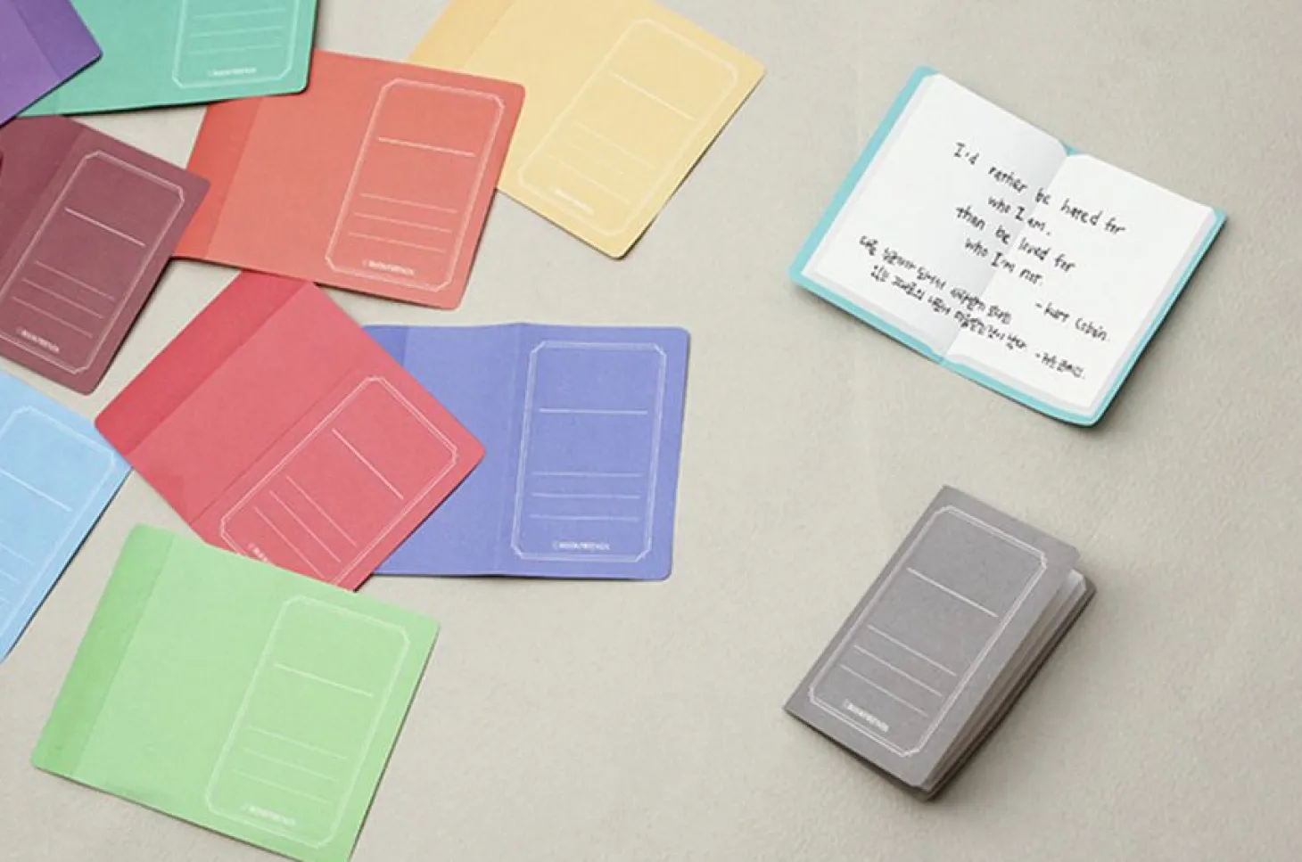 Foldable Book Sticky Note