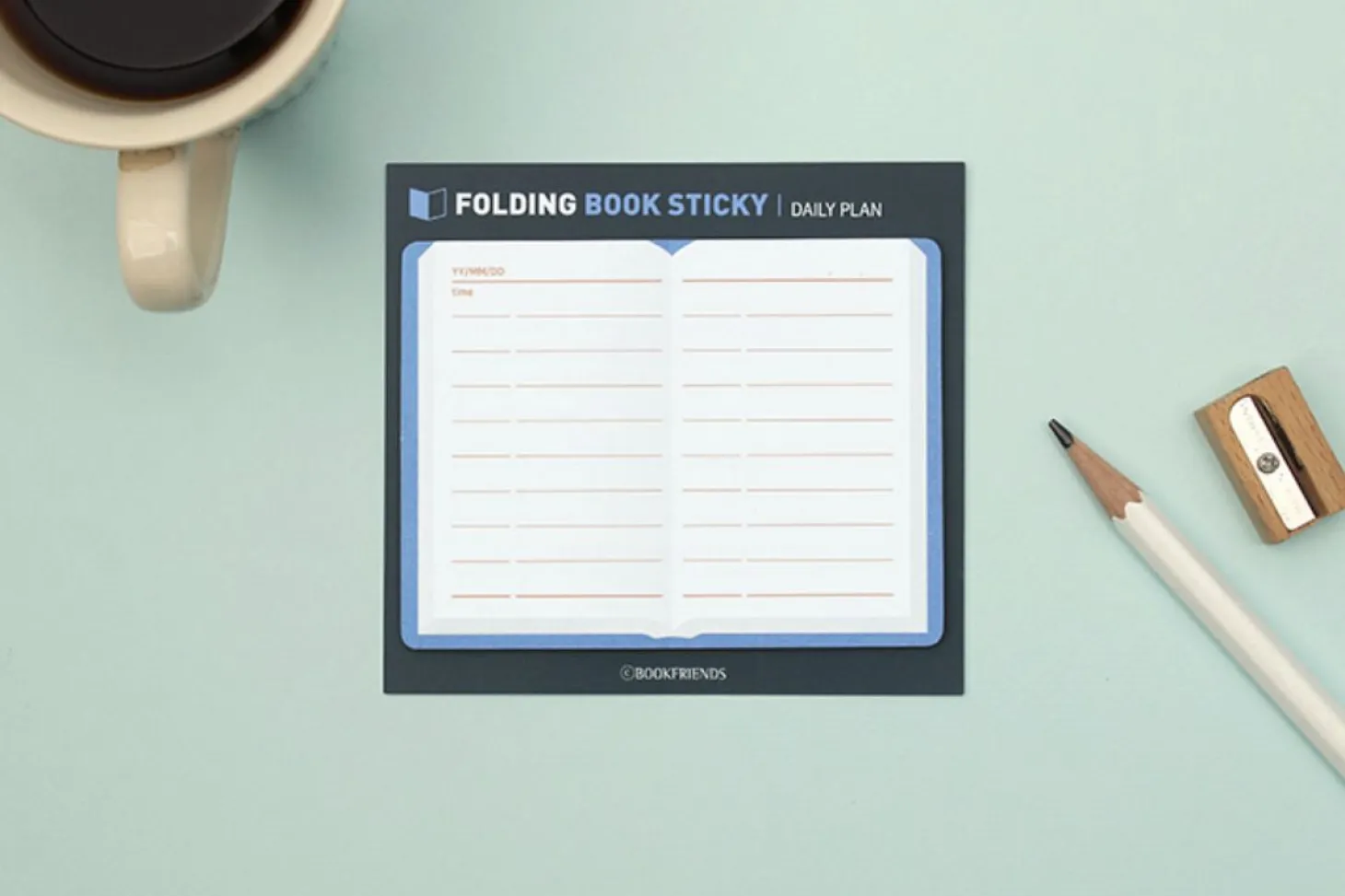 Foldable Book Sticky Note