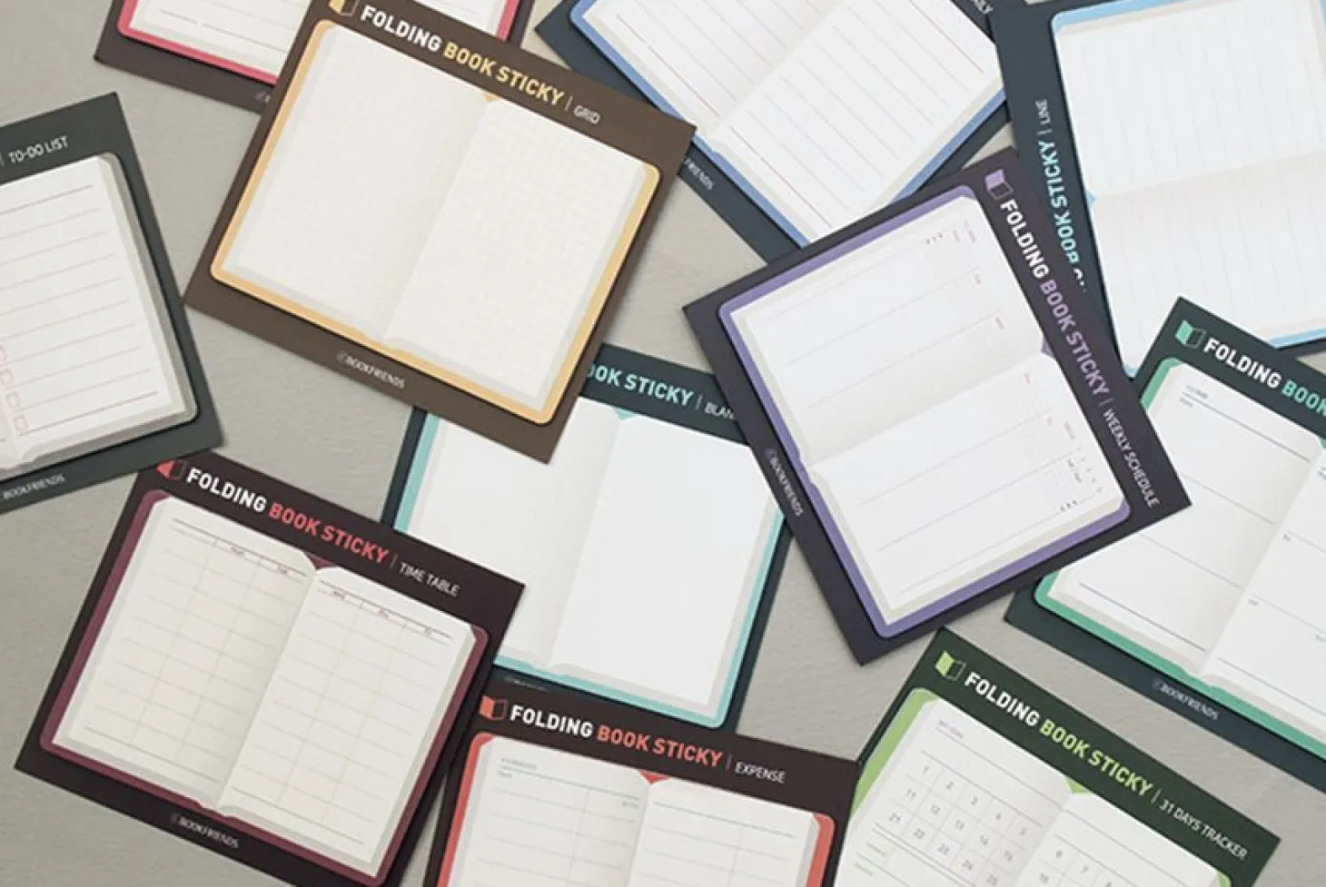Foldable Book Sticky Note