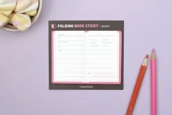 Foldable Book Sticky Note