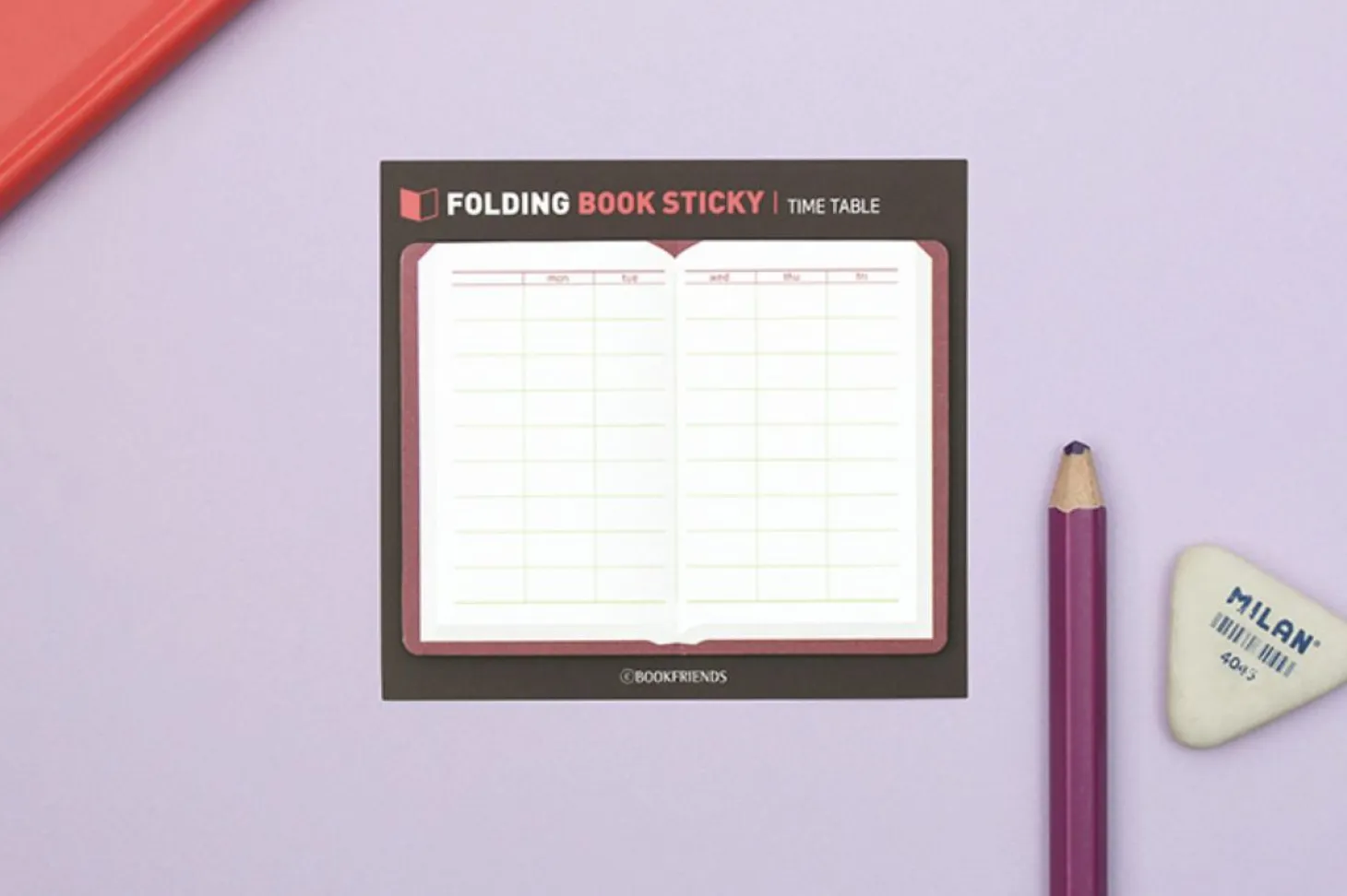 Foldable Book Sticky Note