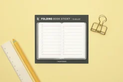 Foldable Book Sticky Note
