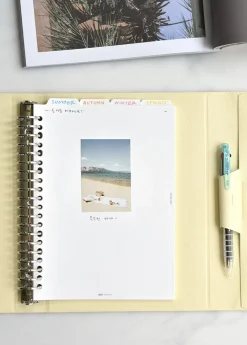 Folder Index 6 Ring & 20 Ring A5 Note Refill Set
