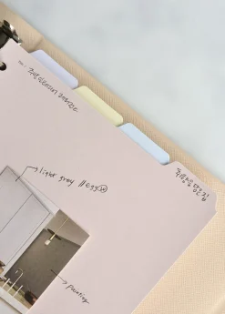 Folder Index 6 Ring & 20 Ring A5 Note Refill Set