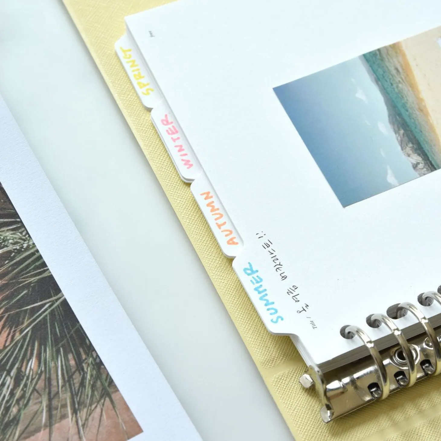 Folder Index 6 Ring & 20 Ring A5 Note Refill Set