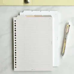 Folder Index 6 Ring & 20 Ring A5 Note Refill Set