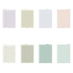 Folder Index 6 Ring & 20 Ring A5 Note Refill Set