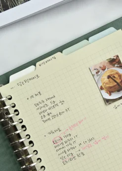 Folder Index 6 Ring & 20 Ring A5 Note Refill Set