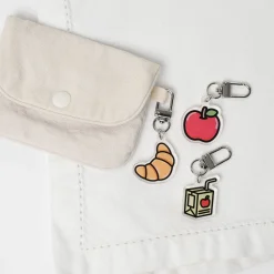 Food Acrylic Key Ring v2